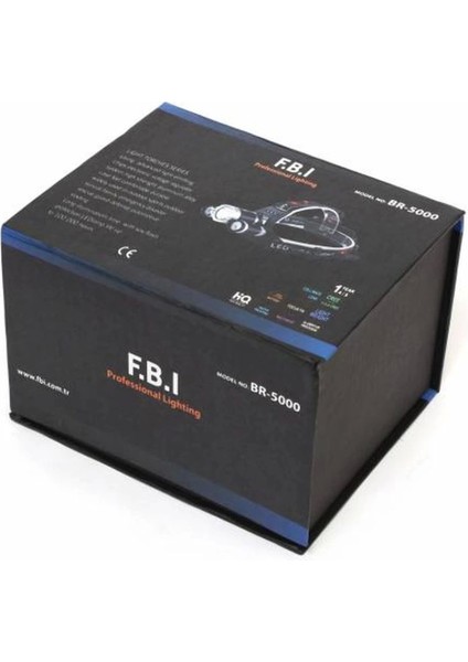 F.B.I Br-5000 T6 5000 Lm 3xcree Xml-T6+2r5 Led Kafa Feneri fiyatları