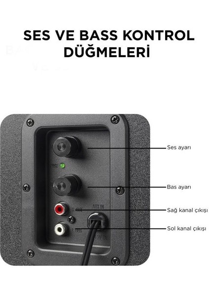 D37 Siyah Bluetooth Hoparlör 2in1 Subwoofer Rgb Işıklı Bilgisayar Hoparlörü Speaker indirimleri