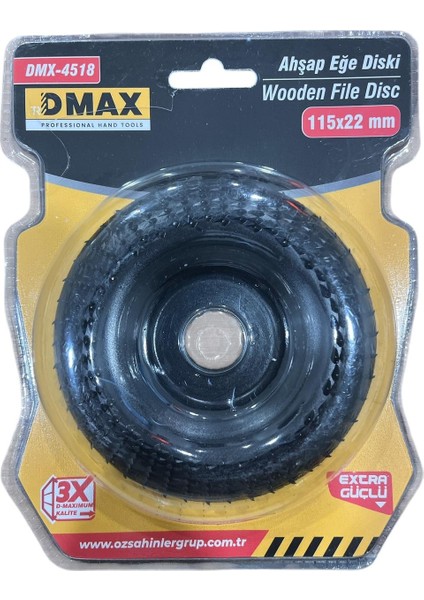 Ahsap Eğe Dısk 115*22 mm