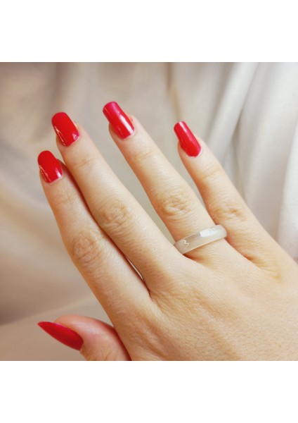 Sertifikalı Doğal Akik Taşı Nazar Yüzüğü fiyatları