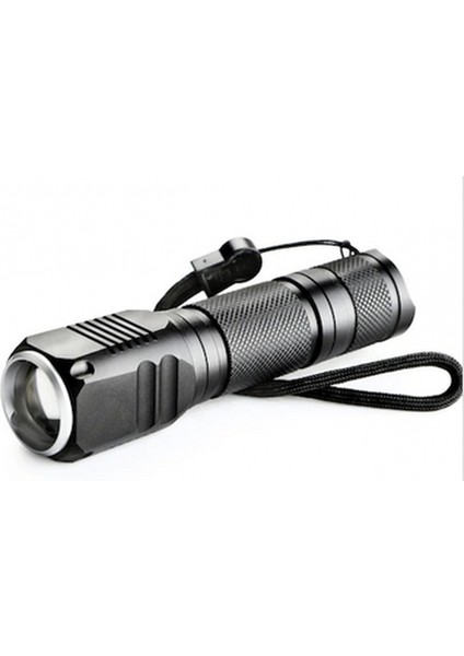 F.B.I F-82 T6 Led Zoomlu 2000 Lm Yüksek Işık Şarjlı El Feneri