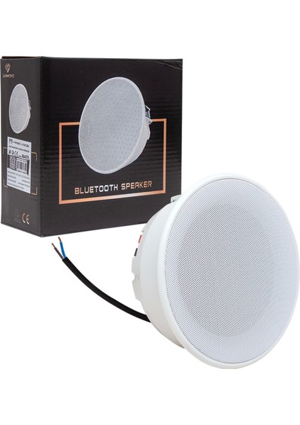 12 cm 6 Watt 8 Ohm Bluetooth Özellikli Trafosuz Alçıpan Hoparlör (4887)
