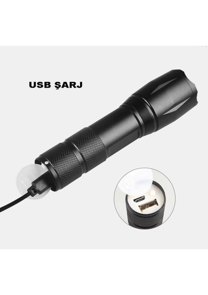 Powerbank Özellikli Uzun Menzilli El Feneri Wt-039 fırsatları
