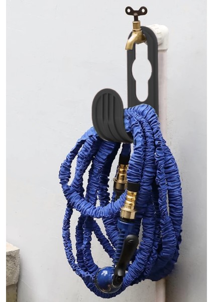 Plastik Bahçe Hortumu Askısı Duvara Veya Musluğa Asılabilir Kanca