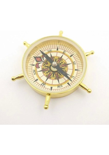 Estetik Tasarım Dümen Model Pirinç Pusula