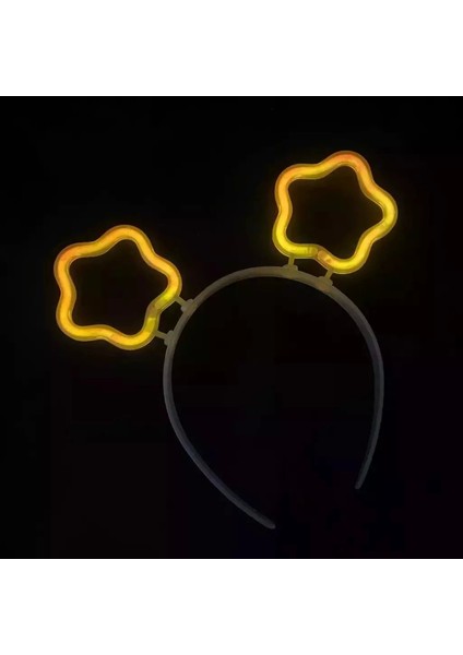 Glow Stick Karanlıkta Yanan Fosforlu Yıldız Taç 12 Adet (4887) modelleri
