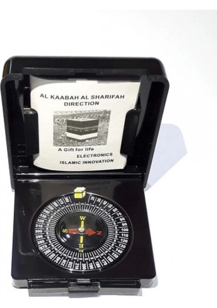Özel Kutulu Kıble Tayini İçin Pusula Kare Kutu
