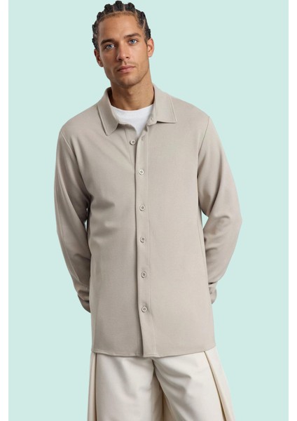 Erkek Uzun Kollu Dokuma Gömlek Rahat Kalıp Günlük Kullanım Için Yaz Aylarının Vazgeçilmezi fiyatları
