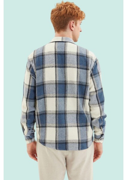 Erkek Kareli Flanel Gömlek Regular Fit Kışlık Casual Günlük Hafta Sonu Yaz Aylarının Vazgeçilmezi modelleri