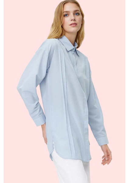 Kadın Incili Detaylı Pamuklu Dokuma Gömlek Günlük Kullanım Için Yaz Aylarının Vazgeçilmezi fiyatları