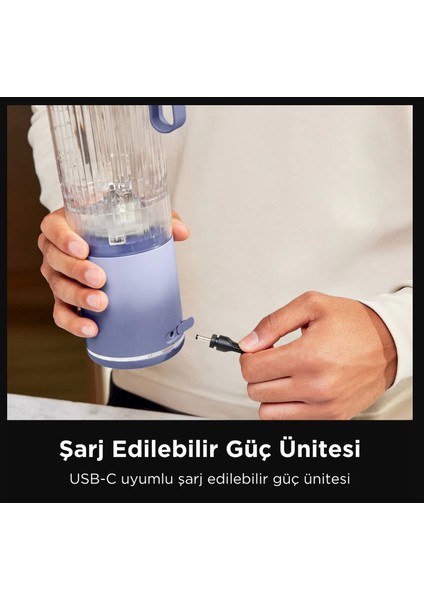 Stormgo – Kablosuz Gücün Tadını Çıkar-Taşınabilir Blender/smoothie Makinesi, 570 Ml, Şarj Edilebilir fırsatları