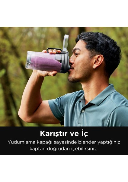 Stormgo – Kablosuz Gücün Tadını Çıkar-Taşınabilir Blender/smoothie Makinesi, 570 Ml, Şarj Edilebilir
