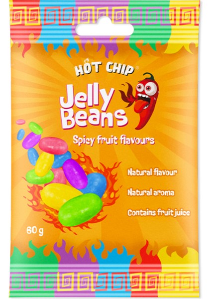 Jelly Beans Spicy Fruit Flavours 60G
