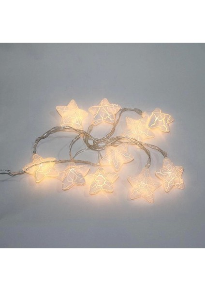 Zarif Yıldızlı Sıralı LED Işık Dekoratif Lamba Hediyelik