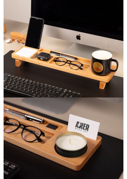 Masaüstü Ahşap Organizer