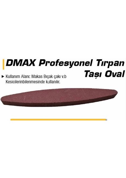 DMX4075 Prof Tırpan Tası Oval No:9