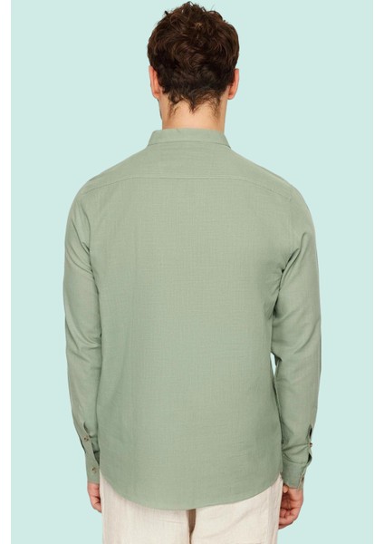 Erkek Yazlık Pamuklu Gömlek Rahat Şık Günlük Kombinler Için Hafta Sonu Yaz Aylarının Vazgeçilmezi