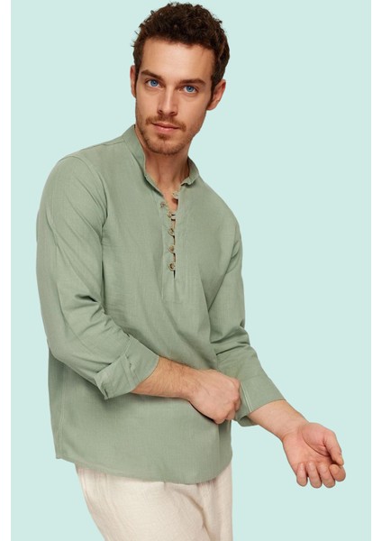 Erkek Yazlık Pamuklu Gömlek Rahat Şık Günlük Kombinler Için Hafta Sonu Yaz Aylarının Vazgeçilmezi modelleri