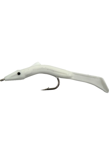Discovery W075 10CM Silikon Balık Yem Beyaz 20ADT