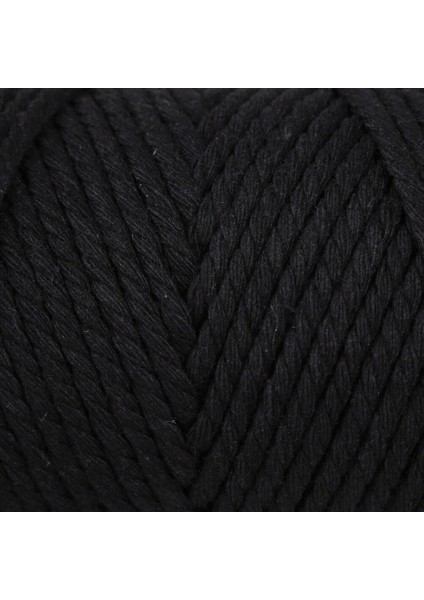 Decor Slim 3 Büküm Makrome İpi Siyah - L006 fiyatları