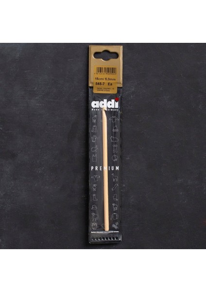 Bambus 5mm 15CM Bambu Yün Tığ - 545-7