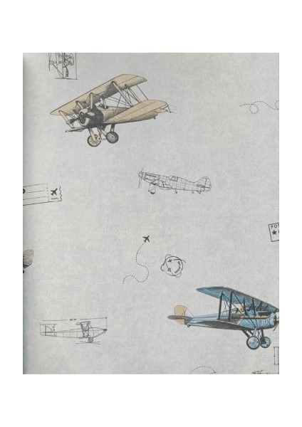 Decowall Kids 1209 Çocuk 16M2 Duvar Kağıdı 3boyutlu Deseni Silinebilir