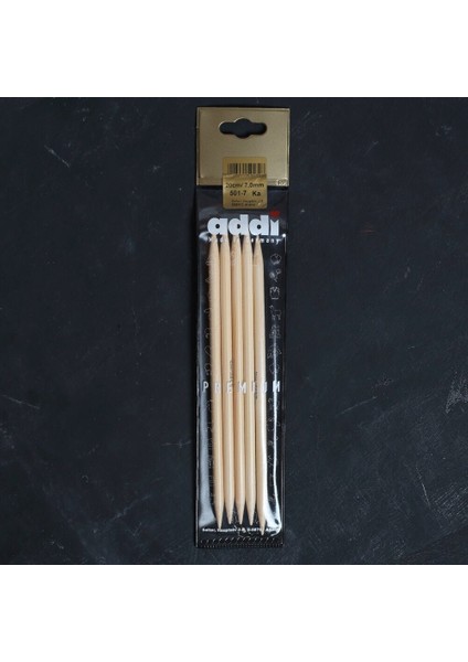 Bambus 7 mm 20 cm Bambu Çorap Şişi - 501-7