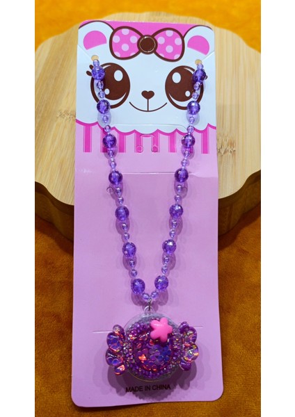 Lüks Işıklı Çocuk Kolyesi