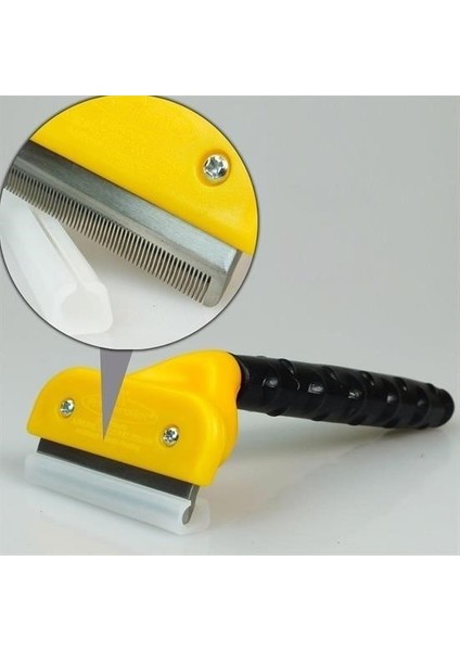 Buffer® Fubminator Kedi Köpek Tüy Toplama Tarağı Kaşıma Aparatı 4,5 cm indirimleri