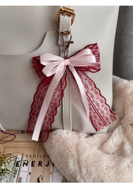 Fiyonk Çanta Charm Coquette Çanta Süsü Anahtarlık modelleri