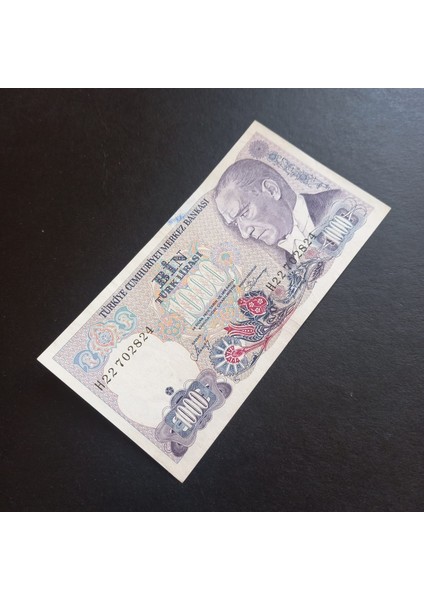 Escoines 39963688414995D590 7.emisyon 1000TÜRK Lirası H22 Serisi Çt Eski Kağıt Para modelleri