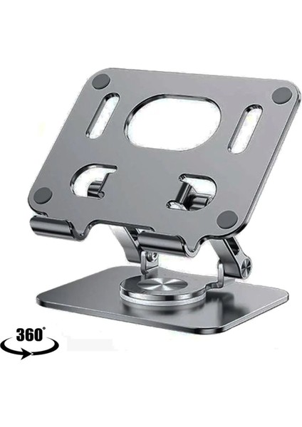 Xiaomi Mi Pad 5 11 Uyumlu 360 Derece Dönebilen Katlanabilir Metal Stand