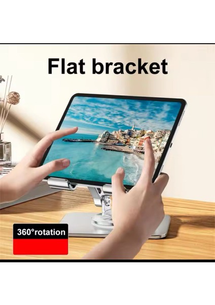 Xiaomi Mi Pad 5 11 Uyumlu 360 Derece Dönebilen Katlanabilir Metal Stand fırsatları