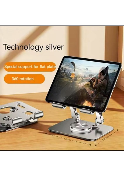 Xiaomi Mi Pad 5 11 Uyumlu 360 Derece Dönebilen Katlanabilir Metal Stand indirimleri