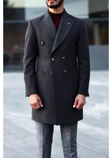 Erkek Kışlık Yünlü Kumaş Kruvaze KABAN-KAV7205W modelleri