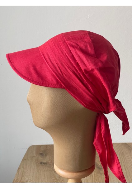 Safari Kadın Şapkası , Bağlamalı Eşarplı Şapka Plaj Şapkası Siperli Bandana Şapka fiyatları