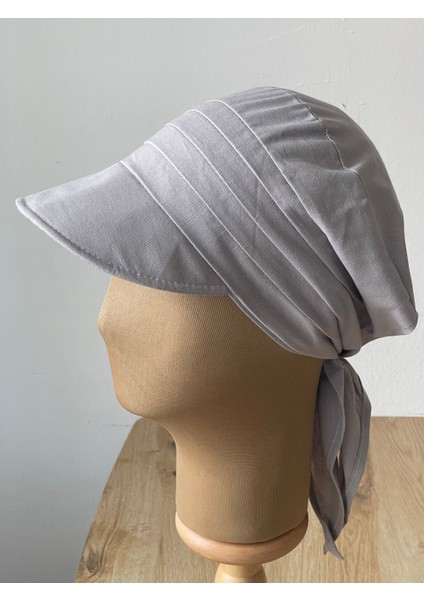 Safari Kadın Şapkası , Bağlamalı Eşarplı Şapka Plaj Şapkası Siperli Bandana Şapka fiyatları