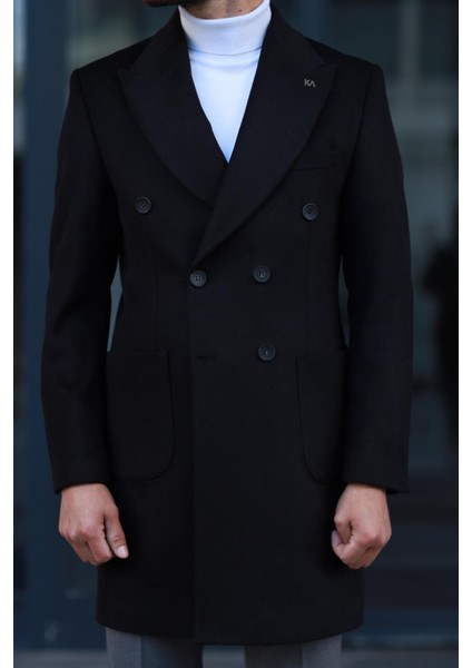 Erkek Kışlık Yünlü Kumaş Kruvaze KABAN-KAV7205W fiyatları