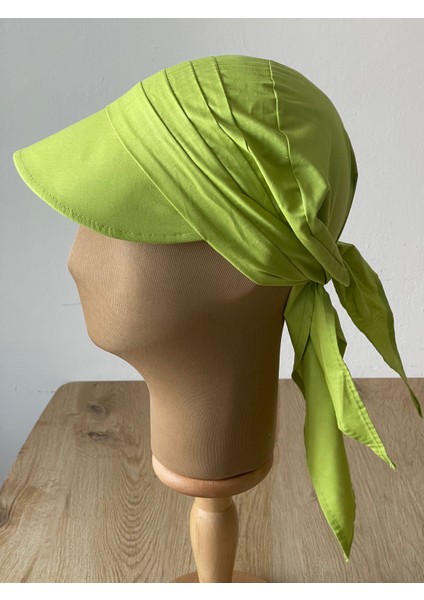 Safari Kadın Şapkası , Bağlamalı Eşarplı Şapka Plaj Şapkası Siperli Bandana Şapka fiyatları