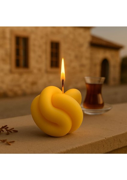 Elyapımı Mum %100 Doğal Içerikler Düğme Şekli Mum (2 Adet) modelleri