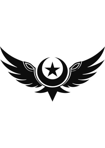 Kask Motosiklet Atv Araç Otomobil Sticker Dış Mekan Etiket 19X10CM K1179