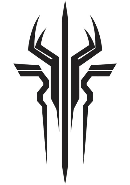 Kask Motosiklet Atv Araç Otomobil Sticker Dış Mekan Etiket 9X16CM K1013