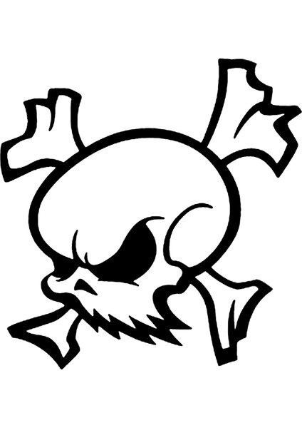 Kask Motosiklet Atv Araç Otomobil Sticker Dış Mekan Etiket 10X10CM K1164