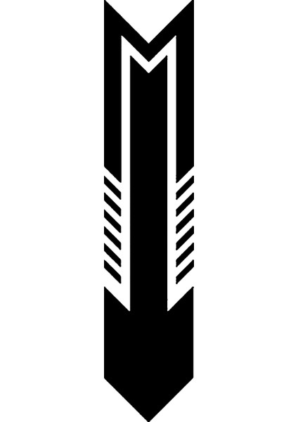 Kask Motosiklet Atv Araç Otomobil Sticker Dış Mekan Etiket 6X28CM K1050