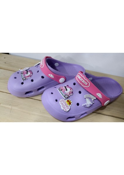 Yeni Sezon Rahat Taban Figürlü Cross Kız Çocuk Terlik fiyatları