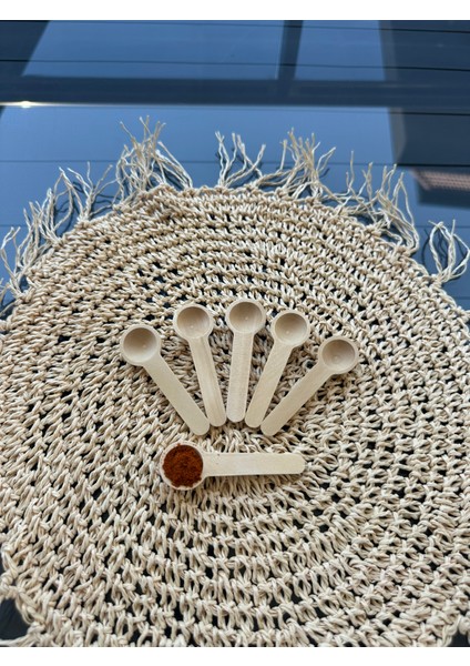 Bambu Yuvarlak Ölçü Kaşığı