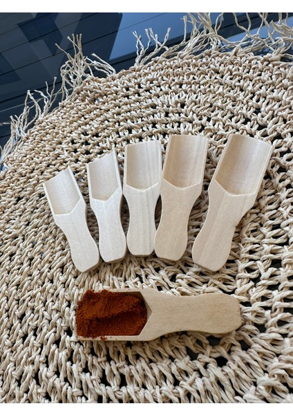 Bambu Kürek Ölçü Kaşığı