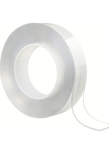 3 Adet Güçlü Nano Teknoloji Çift Taraflı Yapıştırma Bantı Tablo Şerit LED Montaj Yapıştırıcı Bandı fiyatları