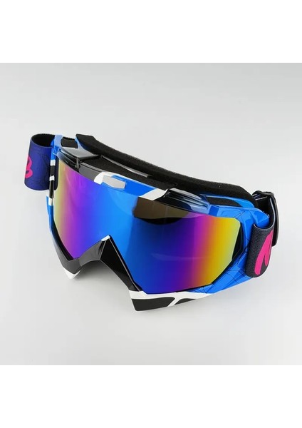 Kayak Gözlüğü Uv Snowboard Kar Sporları Kayak Gözlüğü Anti Sis Lens