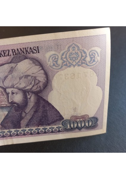 Escoines 399636884149CD2D45 7.emisyon 1000 Türk Lirası E67 Serisi Çt Eski Kağıt Para modelleri
